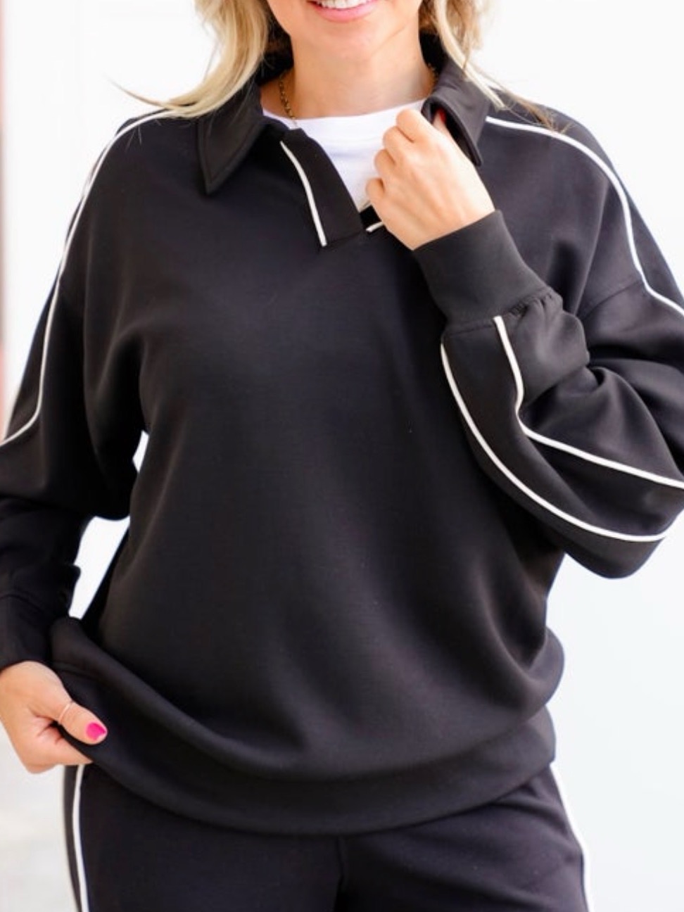Women’s Soft Scuba Like Material Set